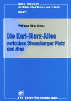 Die Karl-Marx-Allee zwischen Strausberger Platz und Alex von Ribbe,  Wolfgang