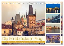 Die Karlsbrücke in Prag (Tischkalender 2024 DIN A5 quer), CALVENDO Monatskalender von Drachenkind-Fotografie,  Drachenkind-Fotografie