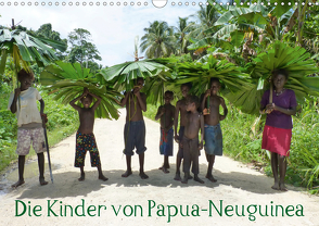 Die Kinder von Papua Neuguinea (Wandkalender 2021 DIN A3 quer) von Hähnke und Peter Möller,  André