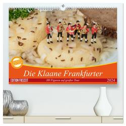 Die Klaane Frankfurter (hochwertiger Premium Wandkalender 2024 DIN A2 quer), Kunstdruck in Hochglanz von Adam & Rainer Kauffelt,  Heike