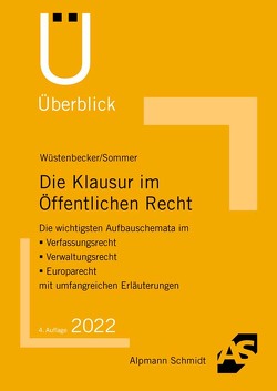 Die Klausur im Öffentlichen Recht von Sommer,  Christian, Wüstenbecker,  Horst