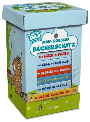 Die kleine Eule. Mein großer Bücherschatz von Jacobs,  Tanja, Weber,  Susanne