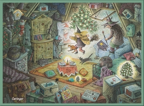 Die kleine Hexe. Adventskalender von Baeten,  Lieve