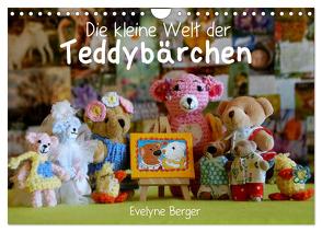 Die kleine Welt der Teddybärchen (Wandkalender 2024 DIN A4 quer), CALVENDO Monatskalender von Berger,  Evelyne