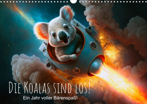 Die Koalas sind los! Ein Jahr voller Bärenspaß (Wandkalender 2024 DIN A3 quer), CALVENDO Monatskalender von artefacti,  artefacti