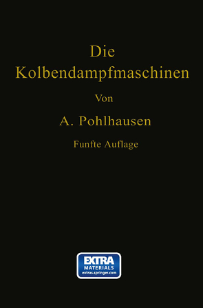 Die Kolbendampfmaschinen von Pohlhausen,  August