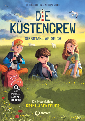 Die Küstencrew (Band 3) – Diebstahl am Deich von Bandixen,  Ocke, Kranich,  Nathalie