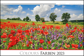 Die Kunst der Fotografie – Farben 2023 – Bildkalender 49,5×33 cm – herrliche Landschaftsbilder – Wandkalender – Wandplaner – Naturkalender