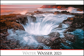 Die Kunst der Fotografie – Wasser 2023 – Bildkalender 49,5×33 cm – herrliche Landschaftsbilder – Wandkalender – Wandplaner – Naturkalender
