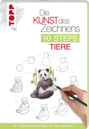 Die Kunst des Zeichnens 10 Steps – Tiere von Kilgour,  Heather, Krabbe,  Wiebke