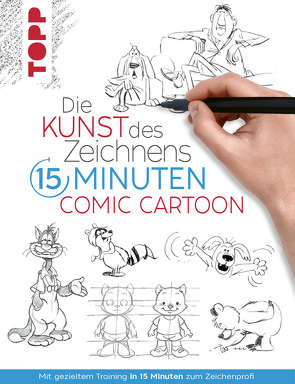 Die Kunst des Zeichnens 15 Minuten – Comic Cartoon von frechverlag