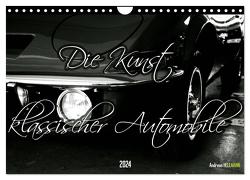 Die Kunst klassischer Automobile (Wandkalender 2024 DIN A4 quer), CALVENDO Monatskalender von Hellmann,  Andreas