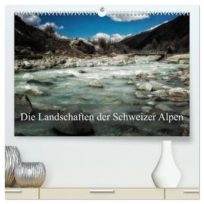 Die Landschaften der Schweizer Alpen (hochwertiger Premium Wandkalender 2024 DIN A2 quer), Kunstdruck in Hochglanz von Gaymard,  Alain