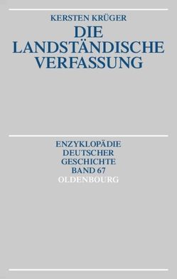 Die Landständische Verfassung von Krüger,  Kersten