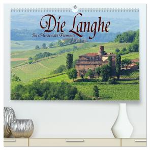 Die Langhe – Im Herzen des Piemonts (hochwertiger Premium Wandkalender 2024 DIN A2 quer), Kunstdruck in Hochglanz von LianeM,  LianeM