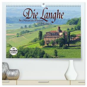 Die Langhe – Im Herzen des Piemonts (hochwertiger Premium Wandkalender 2024 DIN A2 quer), Kunstdruck in Hochglanz von LianeM,  LianeM