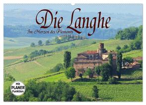 Die Langhe – Im Herzen des Piemonts (Wandkalender 2024 DIN A2 quer), CALVENDO Monatskalender von LianeM,  LianeM