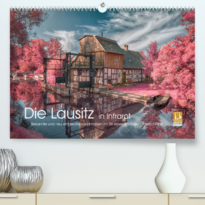 Die Lausitz in Infrarot (Premium, hochwertiger DIN A2 Wandkalender 2023, Kunstdruck in Hochglanz) von Winzer,  Martin