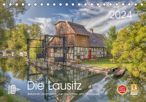 Die Lausitz – Landmarken der Nieder- und Oberlausitz (Tischkalender 2024 DIN A5 quer), CALVENDO Monatskalender von Winzer,  Martin