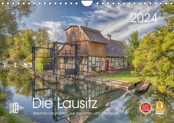 Die Lausitz – Landmarken der Nieder- und Oberlausitz (Wandkalender 2024 DIN A4 quer) von Winzer,  Martin