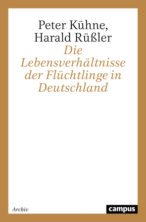 Die Lebensverhältnisse der Flüchtlinge in Deutschland von Kühne,  Peter, Rüßler,  Harald