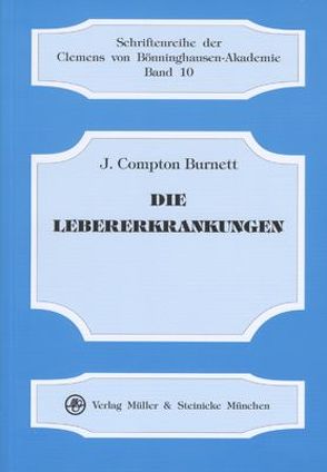 Die Lebererkrankungen von Burnett,  J Compton, Risch,  Gerhard, Vorwerk,  Claudia M