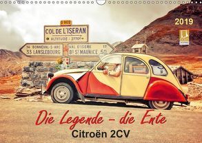 Die Legende – die Ente, Citroën 2CV (Wandkalender 2019 DIN A3 quer) von Roder,  Peter