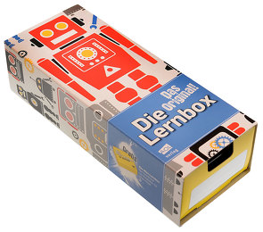 Die Lernbox (DIN A8) – Design: Roboter