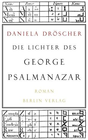 Die Lichter des George Psalmanazar von Dröscher,  Daniela
