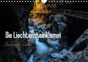 Die Liechtensteinklamm – Salzburger Land (Wandkalender 2019 DIN A4 quer) von Gold,  Michaela