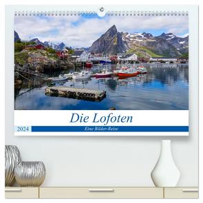 Die Lofoten – Eine Bilder-Reise (hochwertiger Premium Wandkalender 2024 DIN A2 quer), Kunstdruck in Hochglanz von Heinrich,  Sebastian