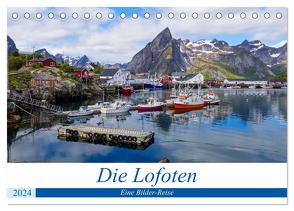 Die Lofoten – Eine Bilder-Reise (Tischkalender 2024 DIN A5 quer), CALVENDO Monatskalender von Heinrich,  Sebastian