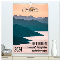 Die Lofoten – Landschaftsfotografien aus Nordnorwegen (hochwertiger Premium Wandkalender 2024 DIN A2 hoch), Kunstdruck in Hochglanz von Worm,  Sebastian