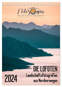 Die Lofoten – Landschaftsfotografien aus Nordnorwegen (Tischkalender 2024 DIN A5 hoch), CALVENDO Monatskalender von Worm,  Sebastian