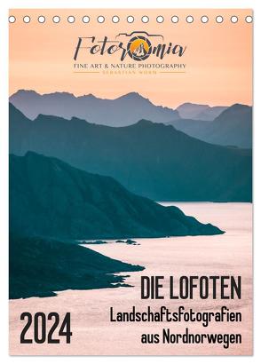 Die Lofoten – Landschaftsfotografien aus Nordnorwegen (Tischkalender 2024 DIN A5 hoch), CALVENDO Monatskalender von Worm,  Sebastian