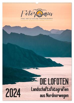 Die Lofoten – Landschaftsfotografien aus Nordnorwegen (Wandkalender 2024 DIN A2 hoch), CALVENDO Monatskalender von Worm,  Sebastian