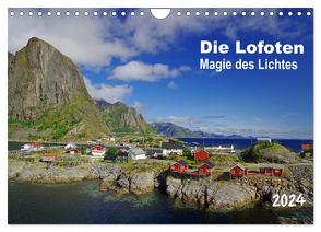 Die Lofoten – Magie des Lichtes (Wandkalender 2024 DIN A4 quer), CALVENDO Monatskalender von Pantke,  Reinhard