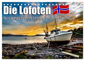 Die Lofoten – Norwegen von seiner besten Seite (Tischkalender 2024 DIN A5 quer), CALVENDO Monatskalender von Philipp,  Daniel