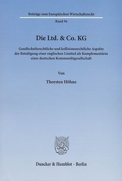 Die Ltd. & Co. KG. von Höhne,  Thorsten