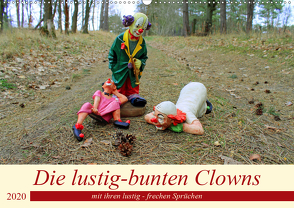 Die lustig-bunten Clowns (Wandkalender 2020 DIN A2 quer) von Junghanns,  Konstanze