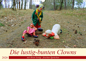 Die lustig-bunten Clowns (Wandkalender 2020 DIN A3 quer) von Junghanns,  Konstanze