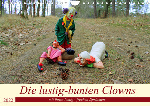 Die lustig-bunten Clowns (Wandkalender 2022 DIN A4 quer) von Junghanns,  Konstanze