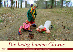 Die lustig-bunten Clowns (Wandkalender 2023 DIN A2 quer) von Junghanns,  Konstanze
