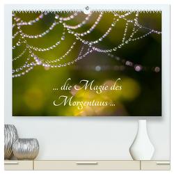 … die Magie des Morgentaus … (hochwertiger Premium Wandkalender 2024 DIN A2 quer), Kunstdruck in Hochglanz von Kron,  Frances