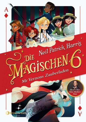 Die Magischen Sechs – Mr Vernons Zauberladen von Harris,  Neil Patrick, Marlin,  Lissy, Segerer,  Katrin