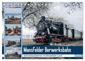 Die Mansfelder Bergwerksbahn (Tischkalender 2024 DIN A5 quer), CALVENDO Monatskalender von Gierok ; Magik Artist Design,  Steffen