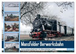 Die Mansfelder Bergwerksbahn (Wandkalender 2024 DIN A3 quer), CALVENDO Monatskalender von Gierok ; Magik Artist Design,  Steffen