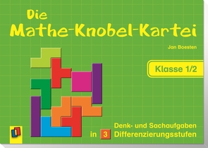 Die Mathe-Knobel-Kartei – Klasse 1/2 von Boesten,  Jan