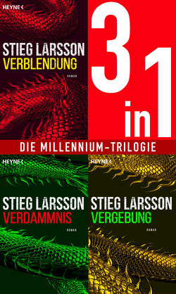 Die Millennium-Saga 1-3: Verblendung / Verdammnis / Vergebung (3in1-Bundle) von Larsson,  Stieg