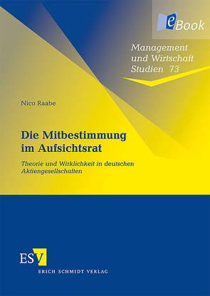 Die Mitbestimmung im Aufsichtsrat von Raabe,  Nico